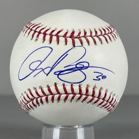 Rare Alex Bregman Signed Official MLB Rawlings Baseball with JSA COA