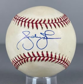 Andrew Jones Signed Official MLB Rawlings Baseball with JSA COA