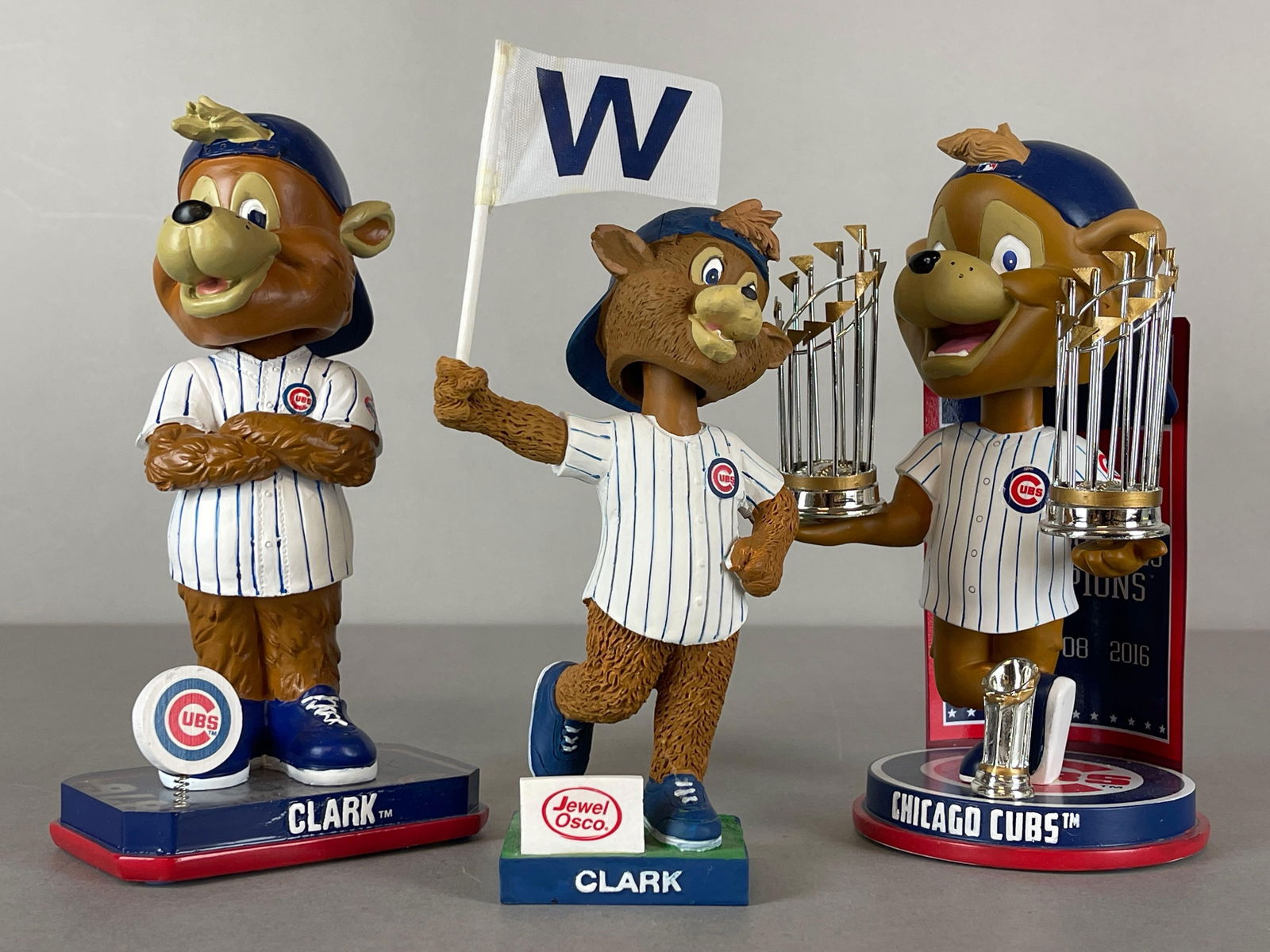 2016 Chicago Cubs World Series Clark Bobblehead + 2 - Other Clark Bobbleheads (1 of 3)