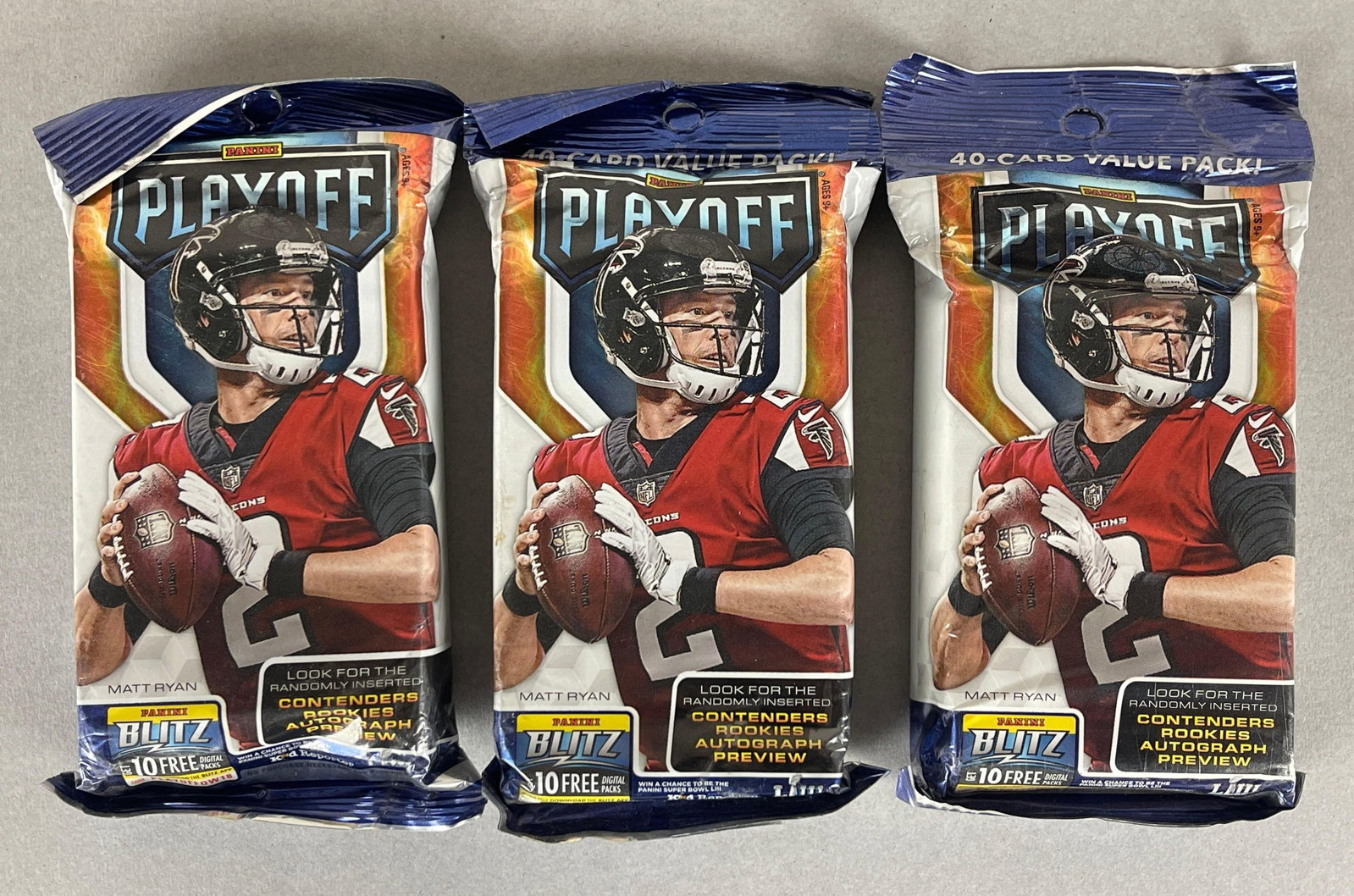 3 - 2018 Panini Playoff Football Jumbo Value Pack: Possible Josh Allen, Lamar Jackson, and Baker Mayfield Rookies