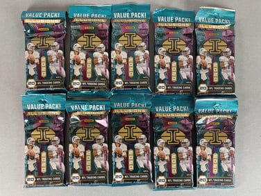 10 - 2020 Illusions Football Value Packs