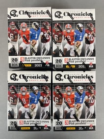 4 - 2021 Chronicles Draft Picks Football Blaster Boxes