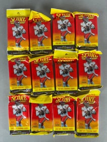 12 - 2021 Score Football 40 - Card Value Packs