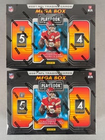 2 - 2021 Panini Playbook Football Mega Boxes