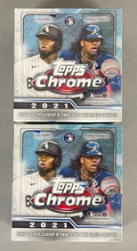 2 - 2021 - Topps Chrome Baseball Mega Boxes