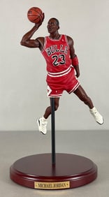 Upper Deck Historical Beginnings Michael Jordan 1987 - 89 Slam Dunk Champ Figurine Statue