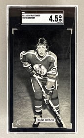 1979 McCarthy Postcards Wayne Gretzky SGC 4.5 Rookie
