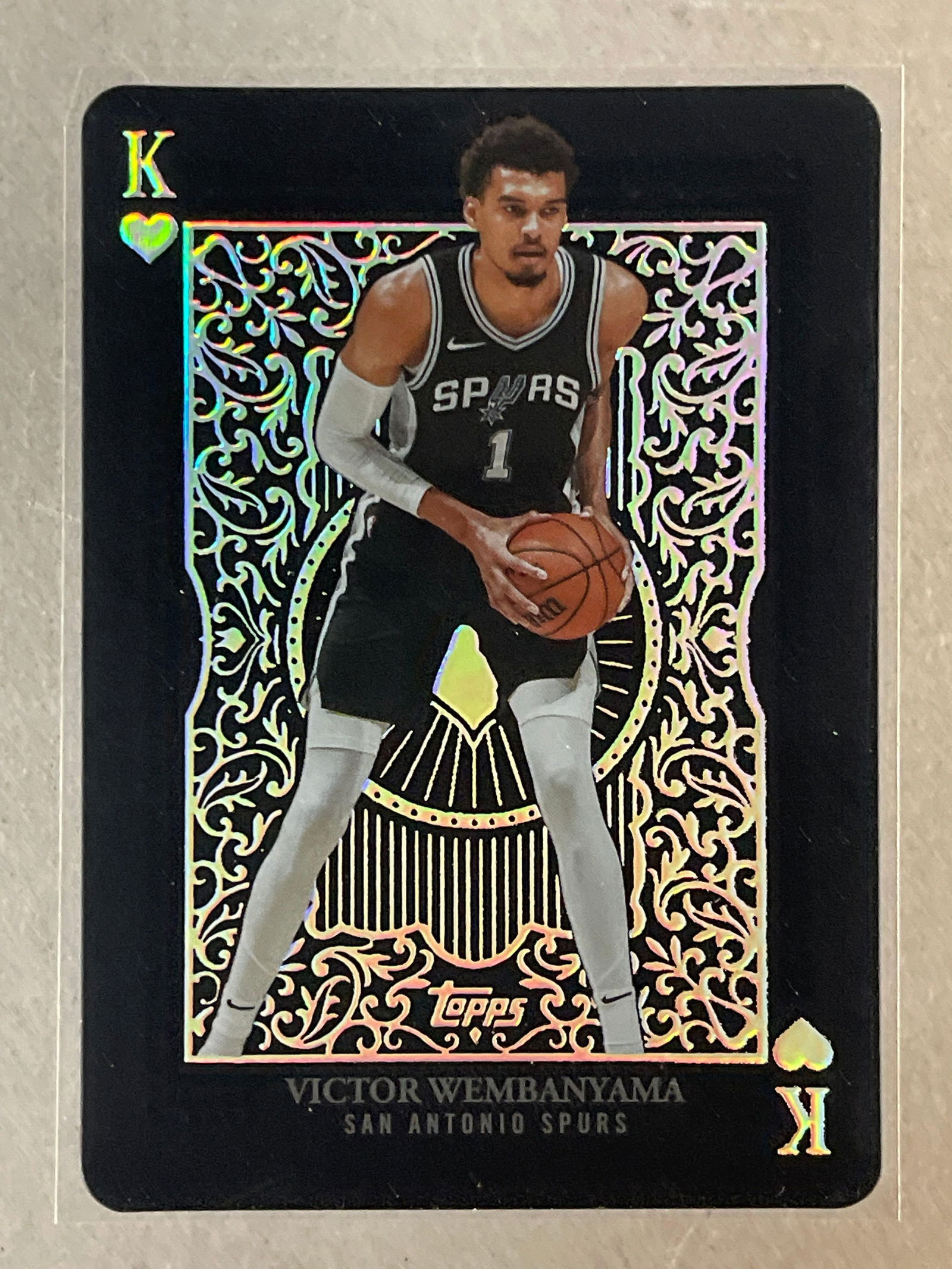 2025 Topps Basketball All Kings Victor Wembanyama #AK1 Case Hit SSP: Tough case hit SSP Insert, just pulled