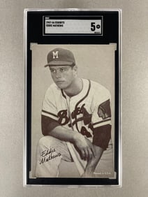 1947 - 66 Exhibits Eddie Mathews SGC 5