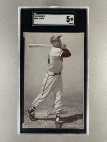 1962 Exhibits Hank Aaron SGC 5