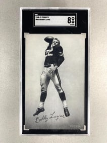 1948 - 52 Exhibits Bobby Layne W468 SGC 8