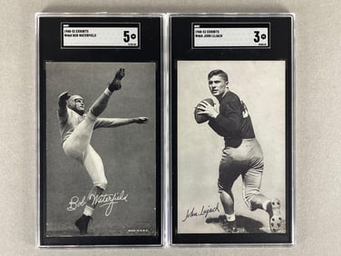 2 - 1948 - 52 Exhibits W468 SGC Graded