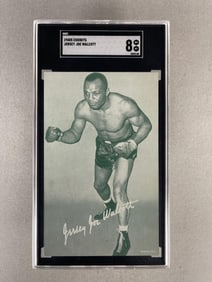 1940s Exhibits Jersey Joe Walcott SGC 8