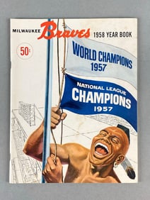1958 Milwaukee Braves Yearbook