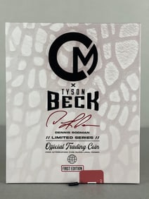 2025 Celebrity Mint Tyson Beck Dennis Rodman Autographed 1oz Silver Coin Breaker Box - Sealed