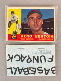 1960 Topps Baseball West Corps Cello Fun Pack