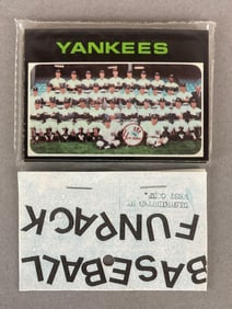 1971 Topps Baseball West Corps Cello Fun Pack with Misprint/ No Print Error on Back