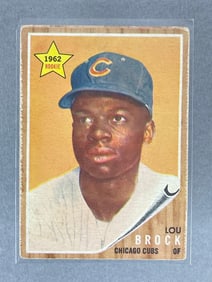 1962 Topps Lou Brock #387 Rookie