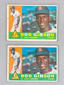 2 - 1960 Topps Bob Gibson #73