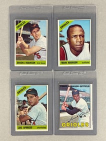 4 - 1966 and 67 Frank and Brooks Robinson and Luis Aparicio