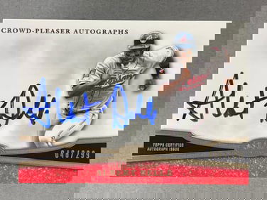 2013 Topps Tier One Crowd Pleaser Auto Albert Belle 46/299