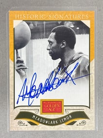 2012 Panini Golden Age Meadowlark Lemon Auto
