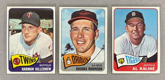 1965 Topps Baseball HOF Cards