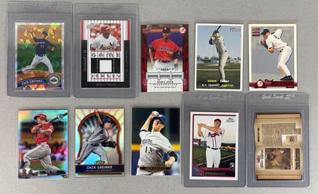 10 - 2000 - 17 Baseball HOFs, Rookies, and Jersey Cards