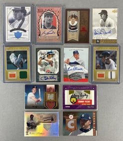 12 - 2000s Baseball HOFs, and Stars, Autos, and Jersey Cards
