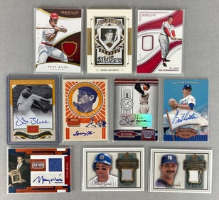 10 - 2000s Baseball HOFs and Stars, Auto, and Jersey