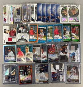 40 - 2000s Bowman, Chrome, Sterling, and Best Jersey and Auto Cards