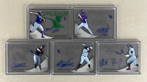 5 - 2013 Leaf Trinity Pure Auto Rookie Cards