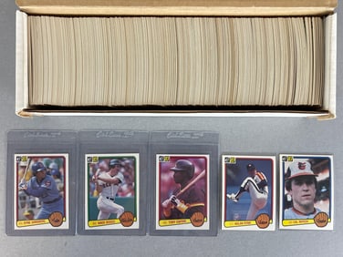 1983 Donruss Baseball Complete Set