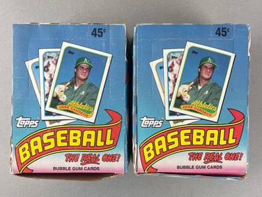 2 - 1989 Topps Baseball Unopened Wax Box