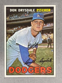 1967 Topps Don Drysdale #55