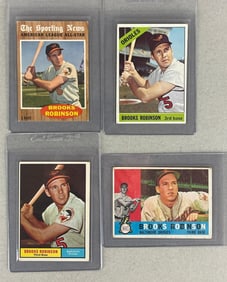 4 - 1960 - 66 Topps Brooks Robinson Cards