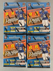 4 - 2021 Prestige Football Blaster Boxes