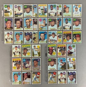 45 - 1969 Topps Baseball HOFs, Stars, and Rookies