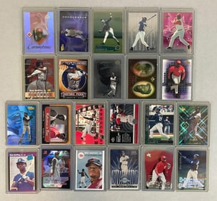 22 - 1989 - 2014 Ken Griffey Jr. Cards with Rookie Refractor and Inserts
