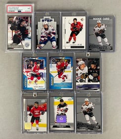10 - 2021 - 24 Hockey Connor Bedard Chicago Blackhawks Rookie Cards