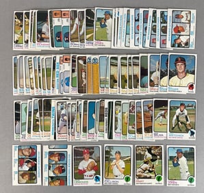 95+ 1973 Topps Baseball High Numbers with Rookies and Team Cards