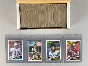 1984 Topps Football Complete High Grade Set