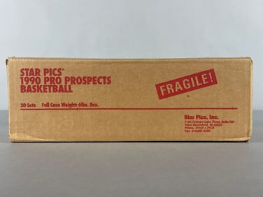 1990 Star Pics Pro Prospects Basketball Sealed Case of 20 Sets