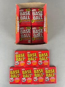19 - 1981 Fleer Baseball and 7 - 1982 Fleer Baseball Unopened Wax Packs