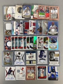 44 - 2000s National Treasures, Topps, Bowmans, Upper Deck, Jerseys, and Auto Cards