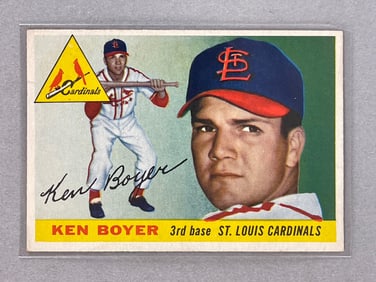 1955 Topps Ken Boyer #125 Rookie