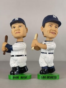 Babe Ruth and Lou Gehrig Bobbleheads