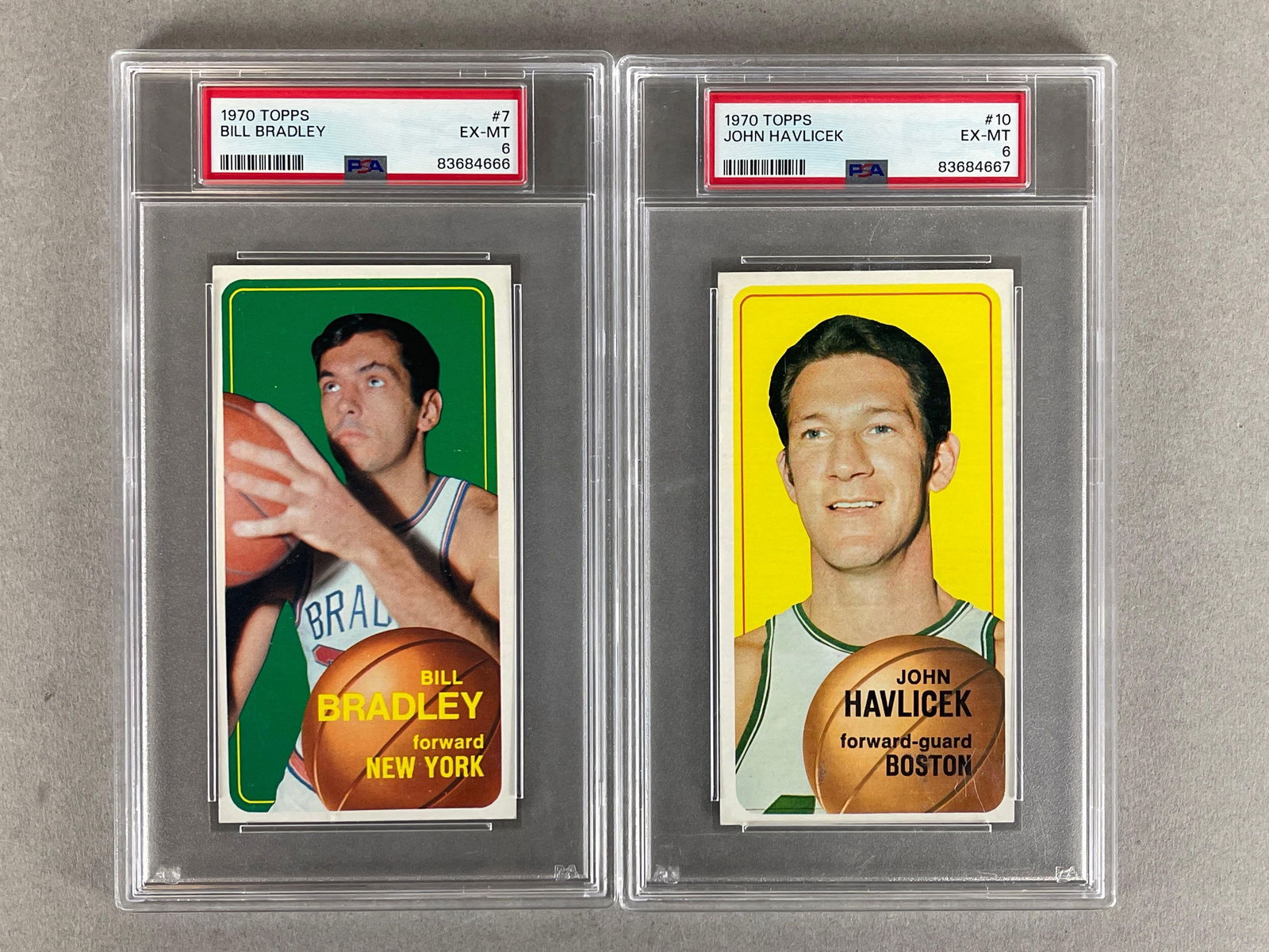 2 - 1970 Topps Basketball PSA 6s (1 of 2)