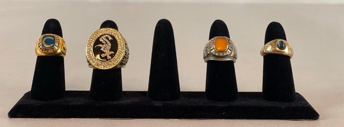 4 - Chicago Cubs, White Sox, and MLB All-Star Game Replica Rings