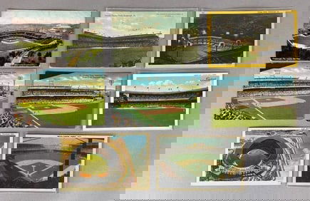 8 - 1910 - 50s Forbes, Crosley, Briggs, and Municipal Stadium Postcards